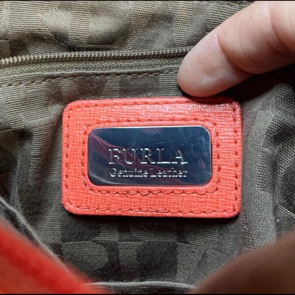 Furla Saffiano Leather Boston Bag - Picture 7 of 8